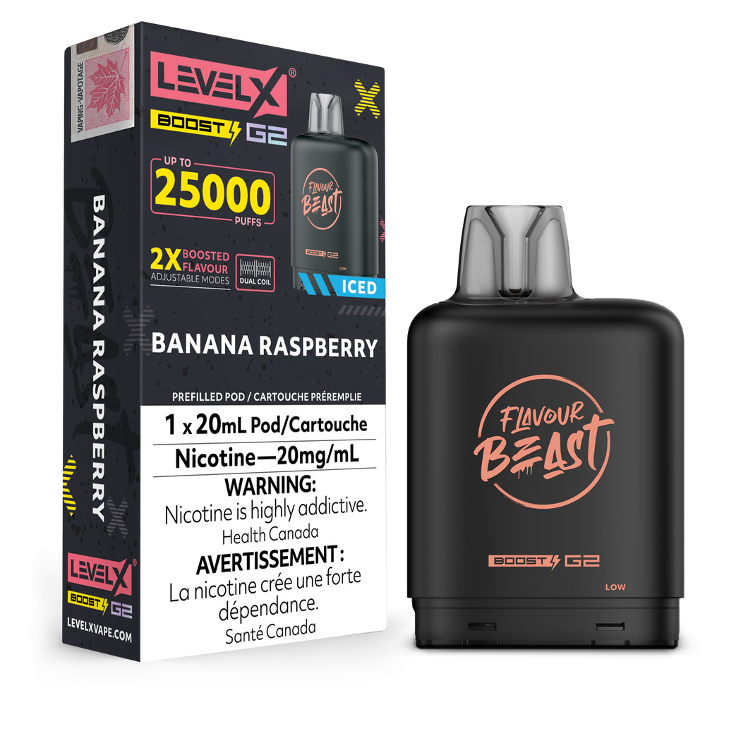 Level X BOOST G2 25k - Banana Raspberry