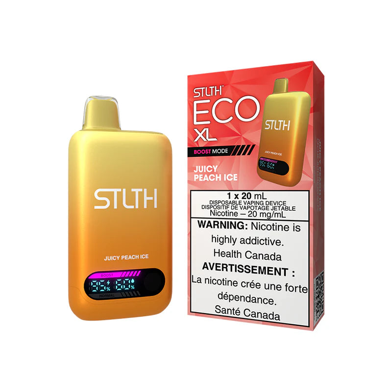 STLTH ECO XL DISPOSABLE - JUICY PEACH ICE