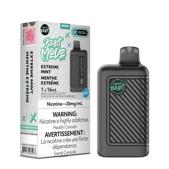 FLAVOUR BEAST BEAST MODE 8000 EXTREME MINT