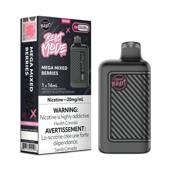 FLAVOUR BEAST BEAST MODE 8000 - Mega Mixed Berries
