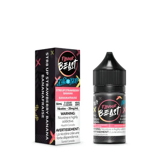 Flavour Beast Salts - STR8 Up Strawberry Banana