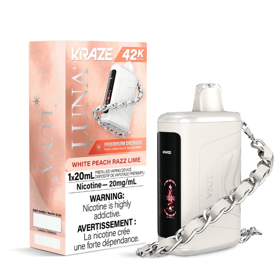 Kraze Luna 42K - White Peach Razz Lime