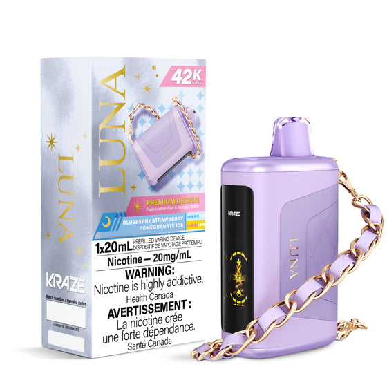Kraze Luna 42K - Blueberry Strawberry Pomegranate Ice