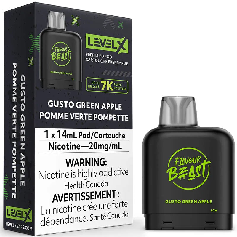 Flavour Beast LEVEL X - Gusto Green Apple