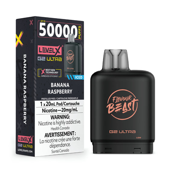 Level X G2 Ultra - Banana Raspberry Iced