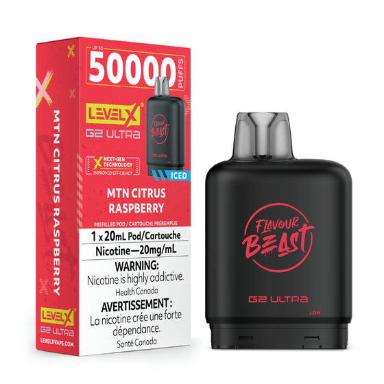 Level X G2 Ultra - MTN Citrus Raspberry