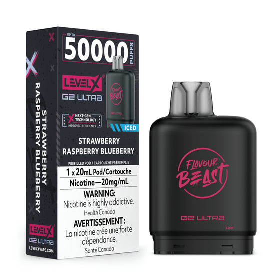 Level X G2 Ultra - Strawberry Raspberry Blueberry Iced