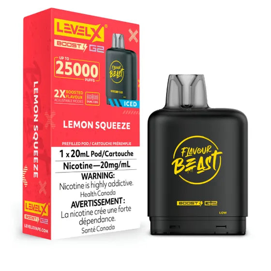 Level X BOOST G2 25k - Lemon Squeeze