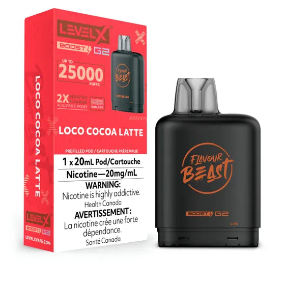 Level X BOOST G2 25k - Loco Cocoa Latte