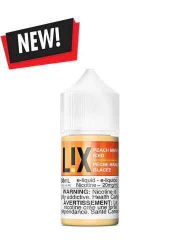 Lix SALTS 20mg - Peach Mango Iced