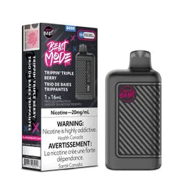 FLAVOUR BEAST BEAST MODE 8000-Trippin Triple Berry