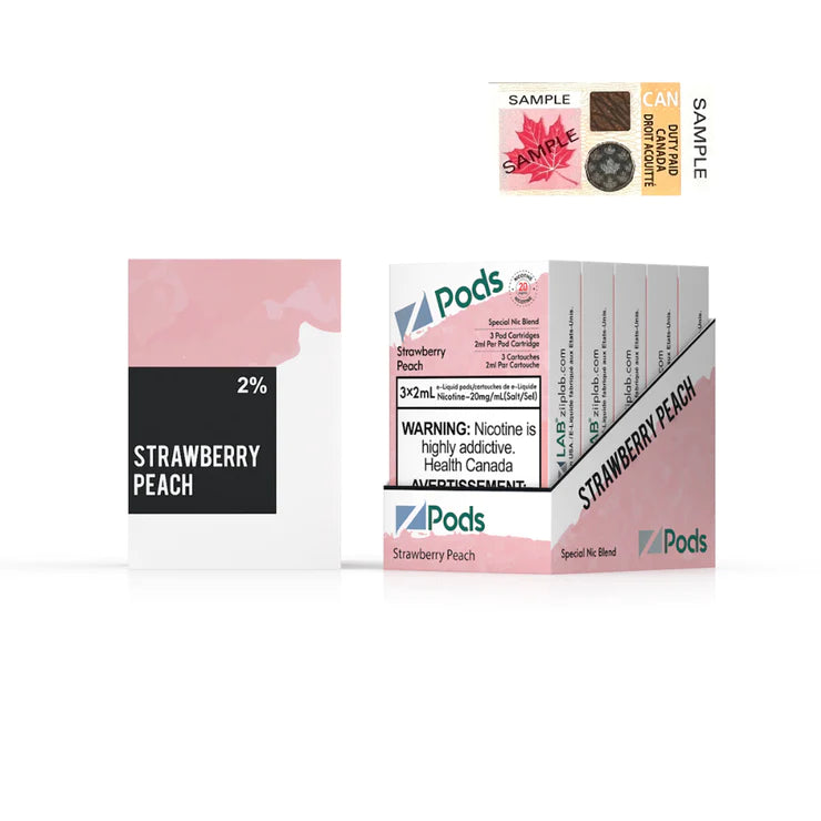 ZPODS Strawberry Peach