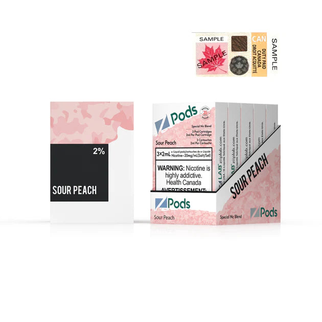 ZPODS Sour Peach STLTH