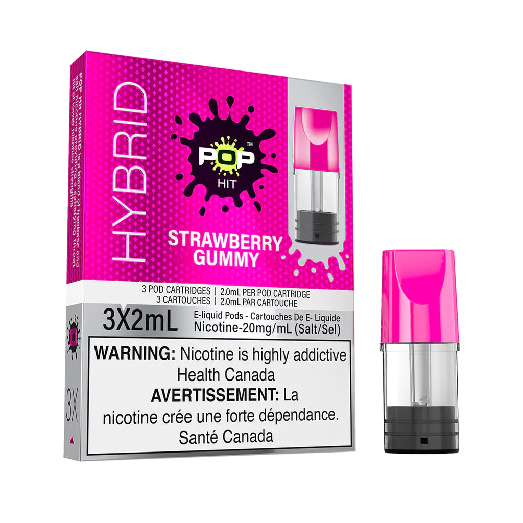 Strawberry G Pop Pods (STLTH COMPATIBLE)