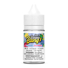 Load image into Gallery viewer, Banana Bang Salt Blueberry Raspberry E-Liquid
