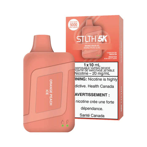 STLTH 5K Disposables Orange Peach Ice