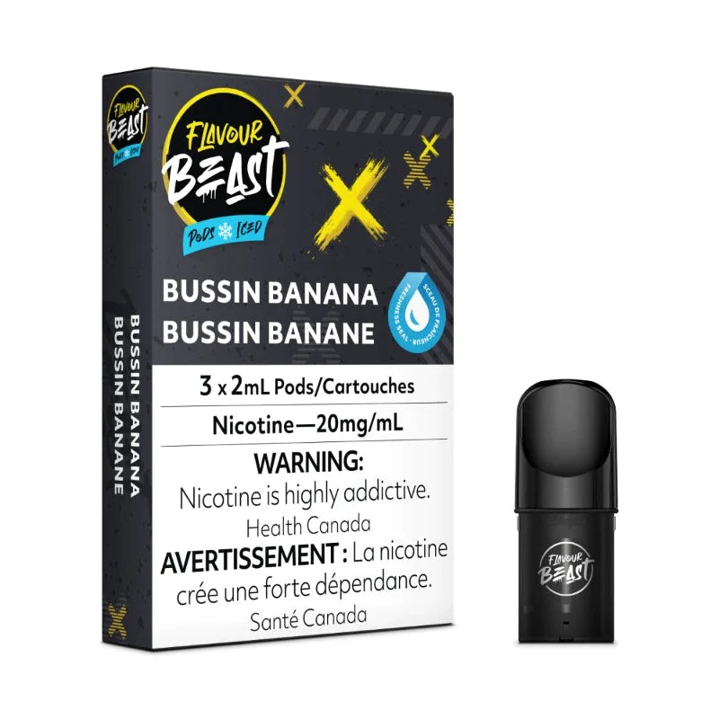 FLAVOUR BEAST PODS Bussin Banana
