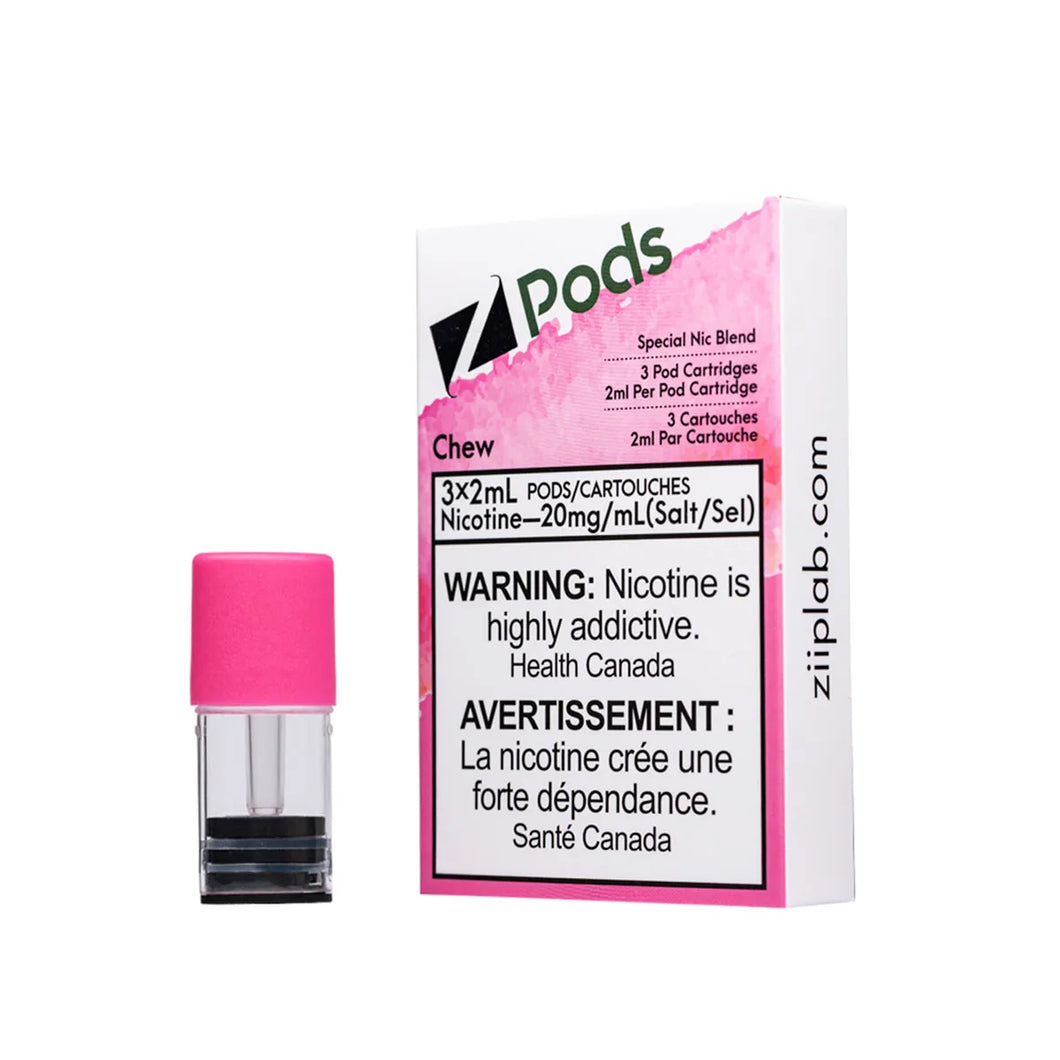 ZPODS Pink Glubule (Chew)